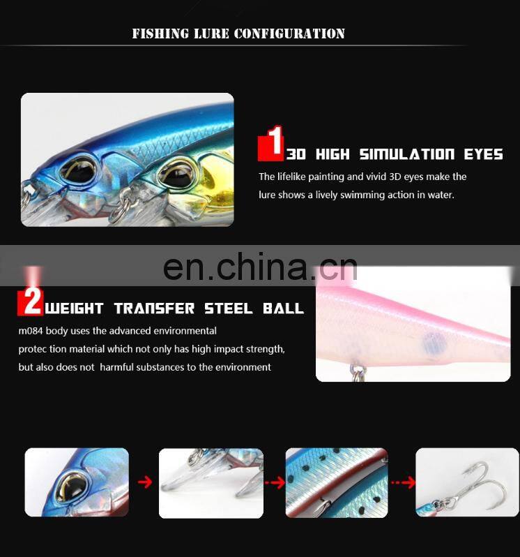 hot sale 13.5cm 17g artificial floating hard minnow lures fish lure bodies fishing bait