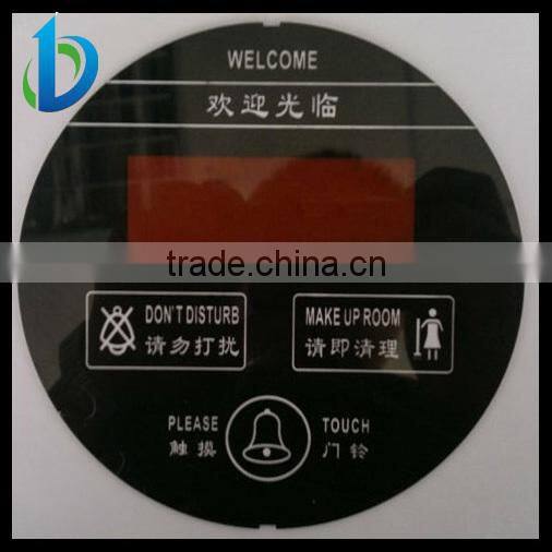 silk screen glass for electric products