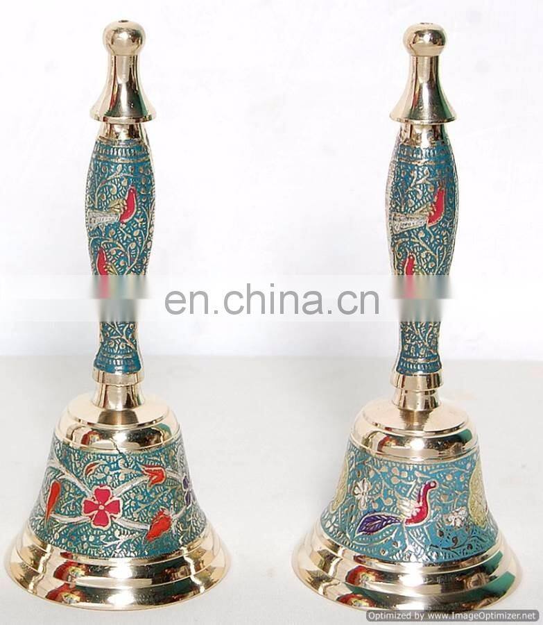 antique wholesale brass top metal bell