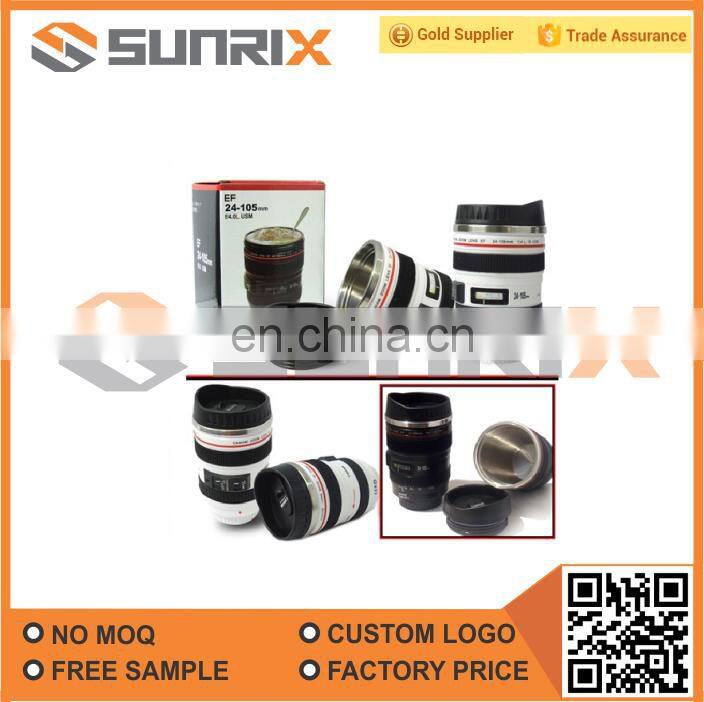 Hot Sell Camera Lens Mug Cup, Travel Camera Lens Mug Cup