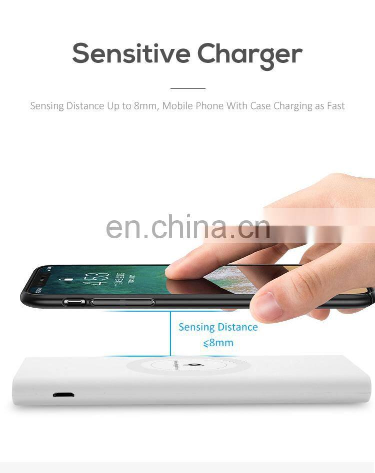 carregador sem fio para de telefone celular portatil power bank
