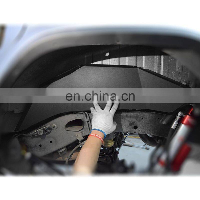 Aluminum alloy Rear Inner Fender Liners For Jeep wrangler JL 18+ inner fender liners for Jeep auto parts