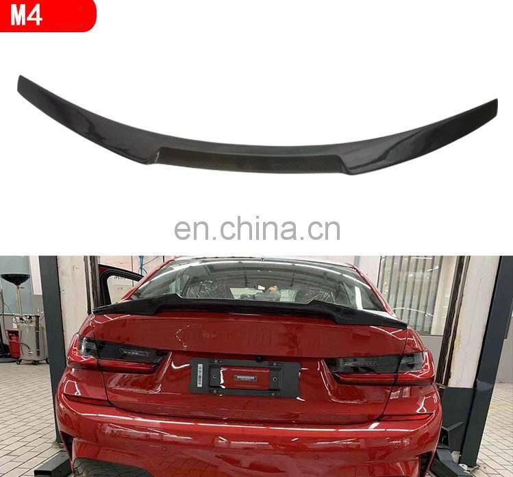 Runde Original Car 1:1 Customization Wing Universal For BMW 3-Series G20 G28 Spoiler Auto Parts Carbon Fiber Car Custom Style