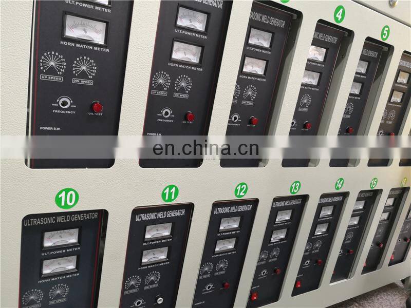 UT3000S ultrasonic fabric embroidery quilt quilting sewing machine with cross cutter