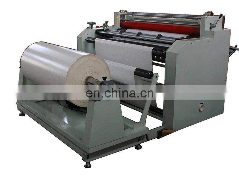 Film and Paper Roll to Sheet Cutting Machine with Slitting Function