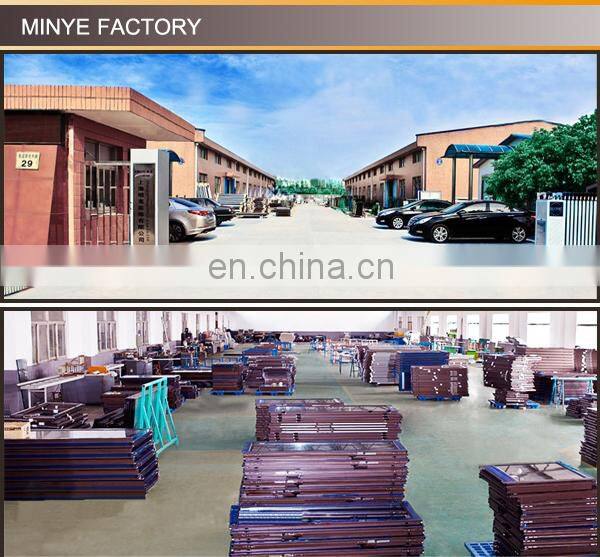 Factory product double tempered glass aluminum profile shutter/louver window crank devices hardware