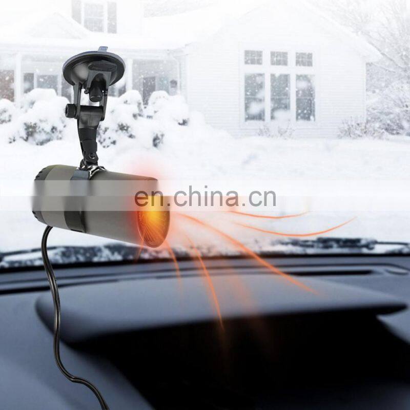 150W 2 IN 1 Portable Fast car heater 12v Demister Vehicle Heater Fan Mini Car windshield defogger for Car interior Air Heater