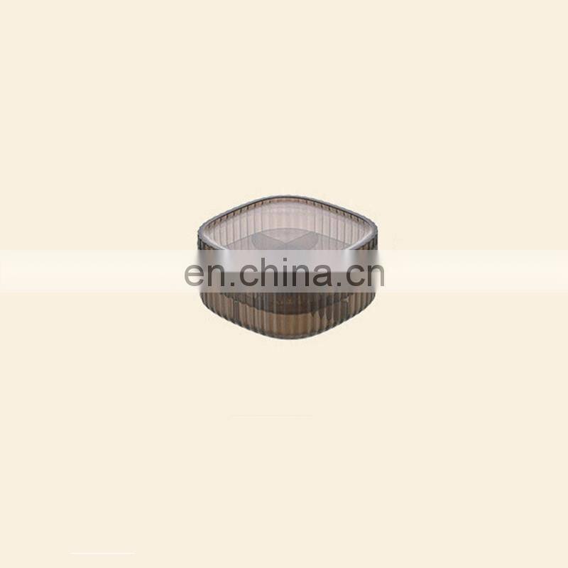 Plastic Jewelry Box Transparent Portable 3 Layer Compartment Square Ring Earring Storage Case Organizer