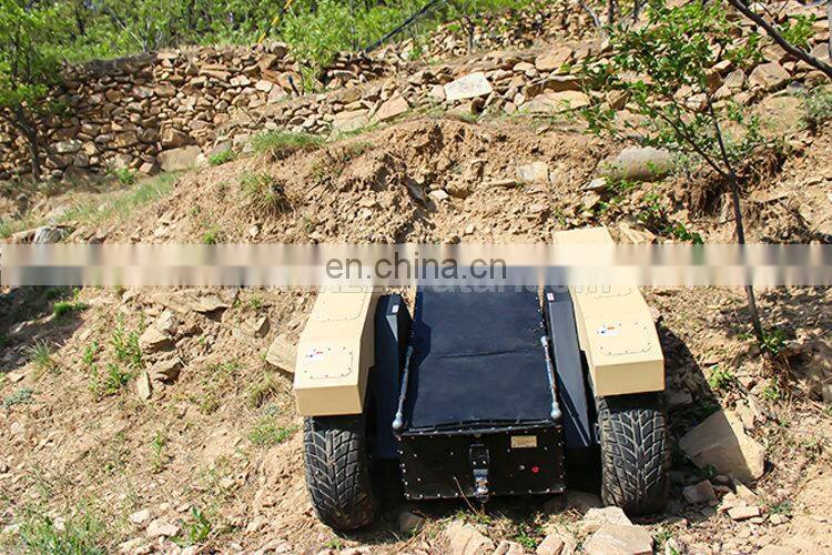 High speed heavy duty robot chassis AVT-W15D wheeled robot chassis outdoor delivery robot with advantage in speed 15km/h