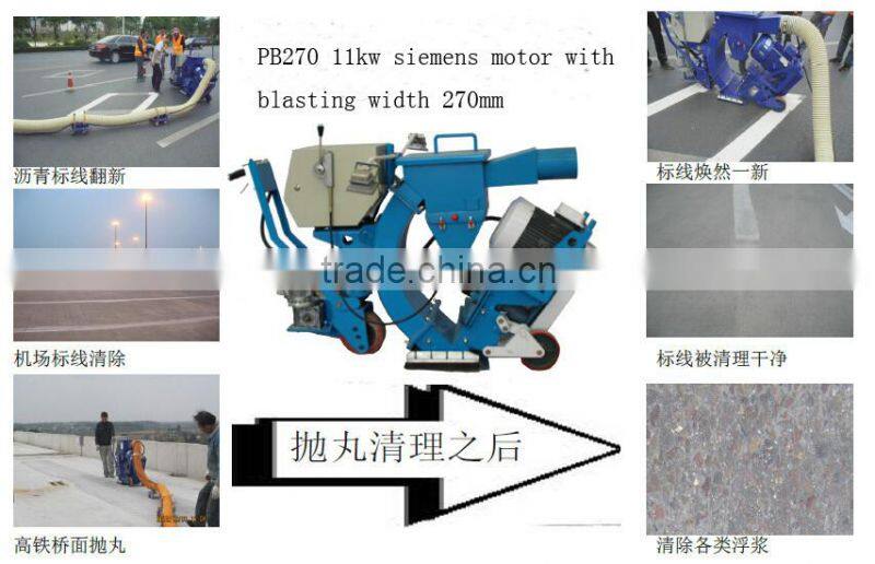 stone marble shot blasting machine