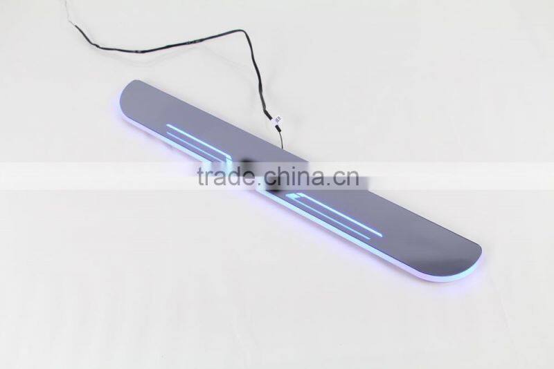 24 months warranty car styling led light For F30 door sill plate light flash moving scuff car door sill light