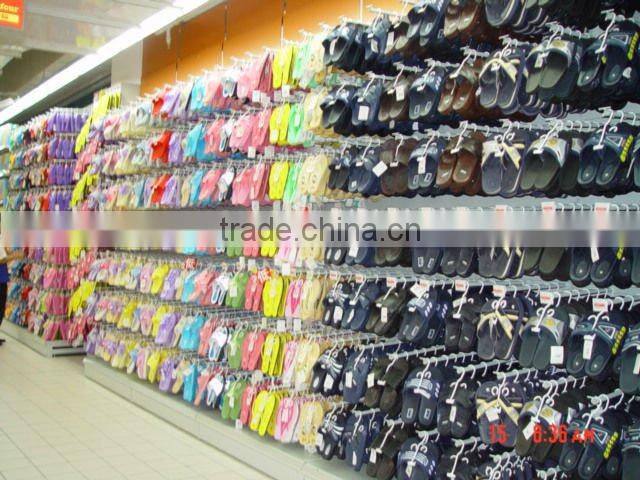 American style dollar shop gondola shelving rack