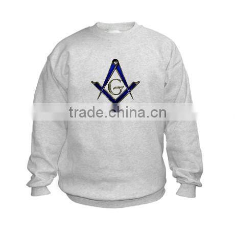 fashion men's Masonic printed comfortable fleece sweatshirt