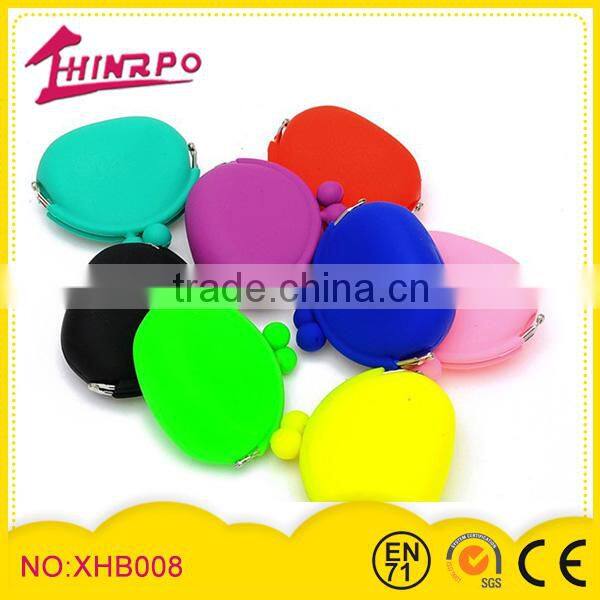 cheap Silicone coin purse with different colors