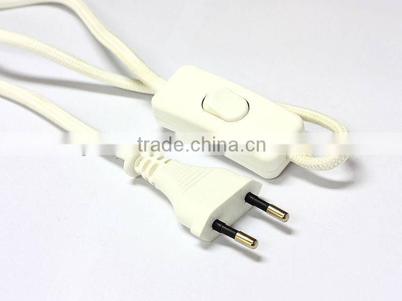 inline switch power cord for lamps