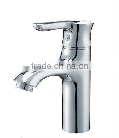 Gravity casting producing watermark basin mixer