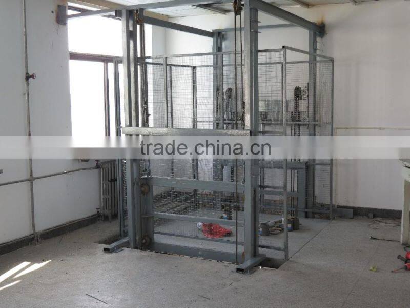 Cargo lifting equipment/guide rail cargo lift