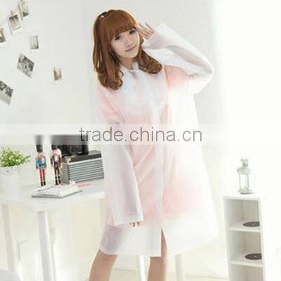 Fashion Custom Printed Rain Poncho