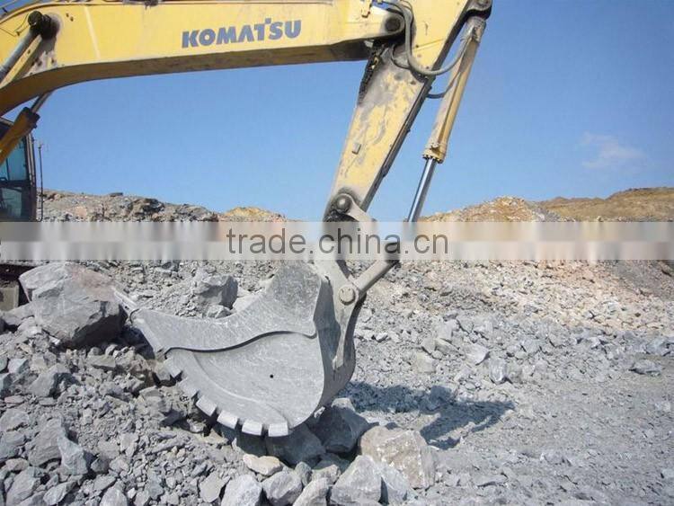 HOT product HARDOX500 NM400 ISO-certified excavator reinforced bucket for 1-80t excavator