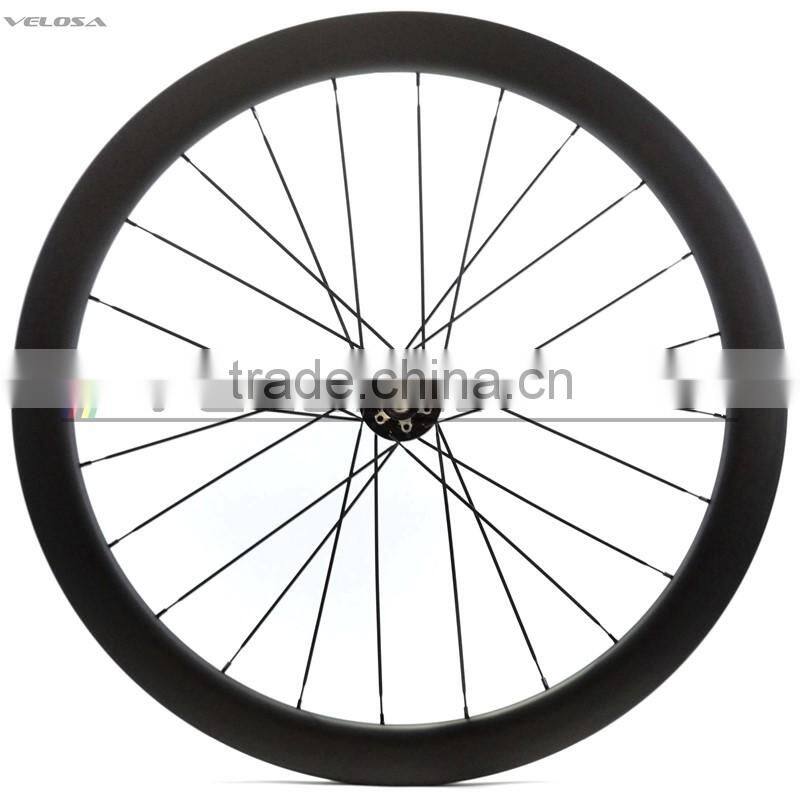 hot saling road bike 50mm disc 25mm wide clincher wheel,disc braking wheel 700C wheels