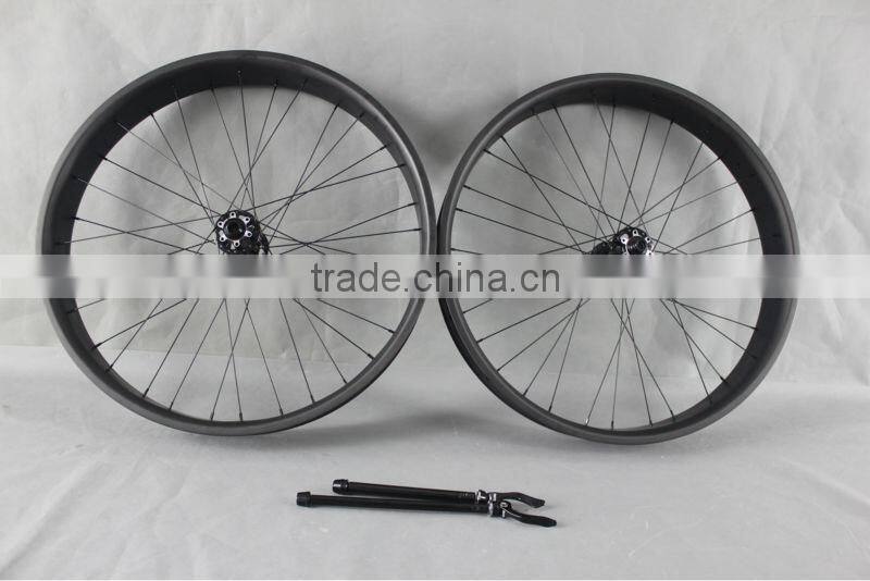 ICAN bikes 26er Fat bike wheels, snow/sand wheels ,90mm wide bike clincher wheels