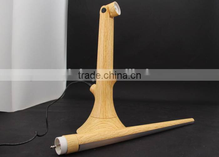 LED Wooden Task Light WJK-111 Modern design Wooden Curving Series table lamp