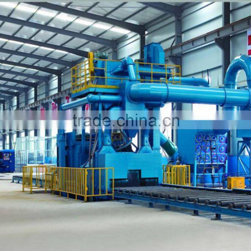 Steel Plate Shot blasting machine for rust removal