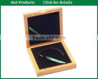 Elegant Fancy Wooden Silver coin Display Box for Gift