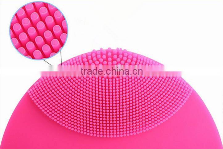 Makeup sets face cleaning brush made by silicone face washing brush
