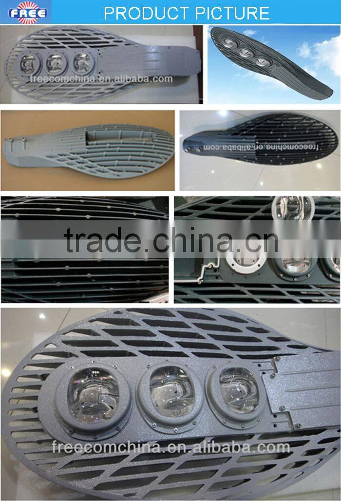 Lampshade frame for LED street lamp fitting,150W,aluminum die casting,China alibaba express