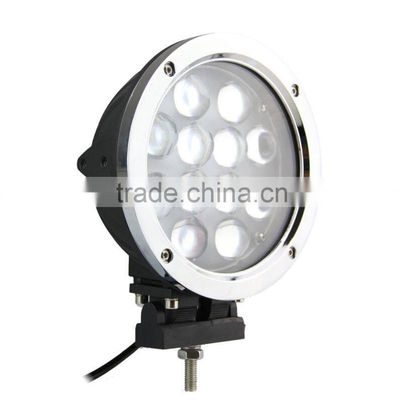 round shape car led work light 60w 12v