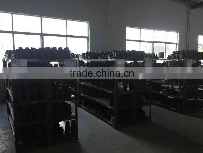 glass perfume bottle with the flower shape cap