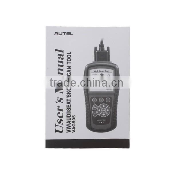 Wholesale Price!!!Super function Autel MaxiService VAG505 Scan Tool For AUDI VW SEAT SKODA update online