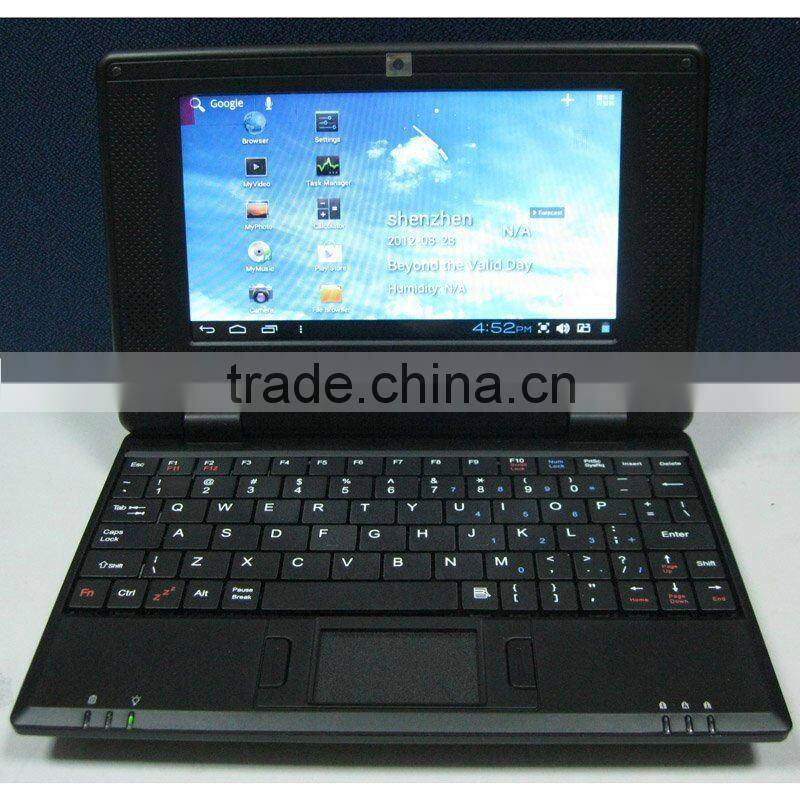 Cheap Mini Laptop 7 inch Web camera