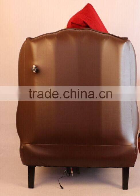 XM-A6032 48 inch High indoor christmas inflatable santa ornament with gifts and lighted tree