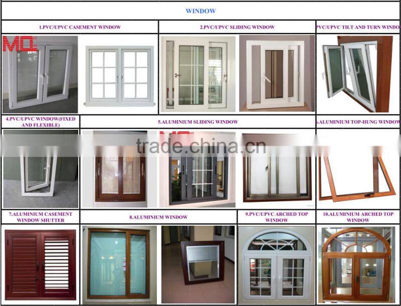 fancy design white pvc lowes interior dutch door/tempered glass door for house