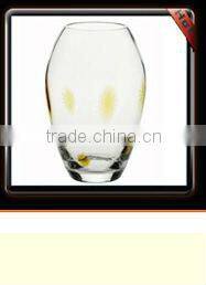 Handmade High Quality color spot Glass Vase Wholesale