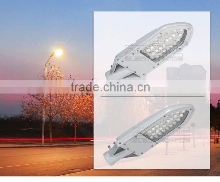 30watt outdoor ip67 waterproof bridgelux cob solar led street lights