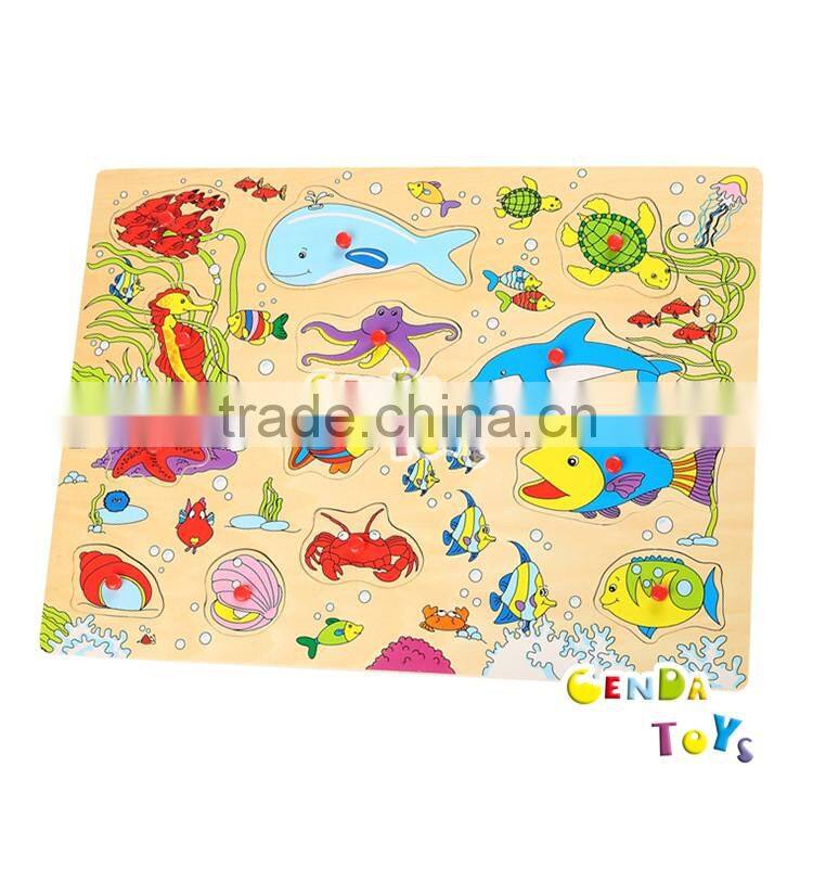 hot selling wooden kids puzzle toys