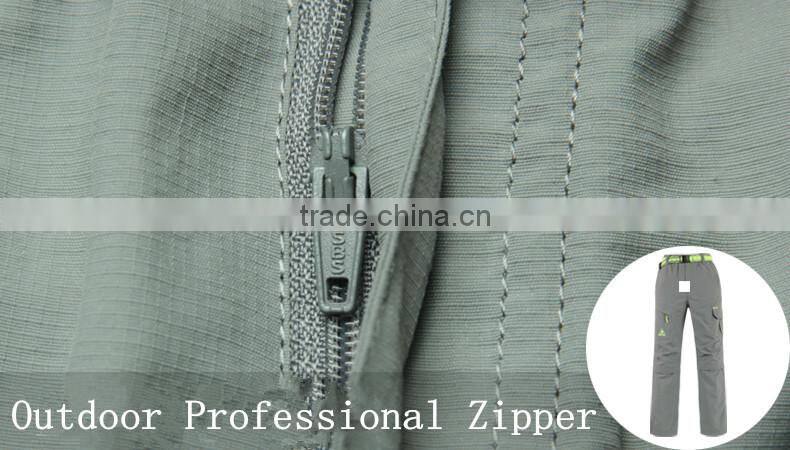 Children quick-drying pants waterproof sunscreen removable wear soft