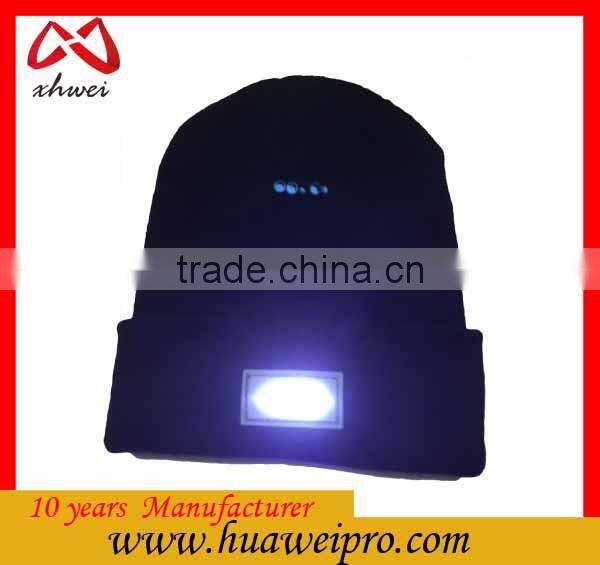 Custom Logo Winter Beanie Hat Womem Chunky Knit Warm 100% Cotton Beanie Cap