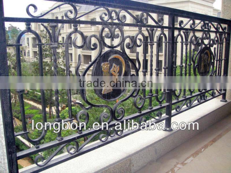 Top-selling wrought iron balcony protection fencing