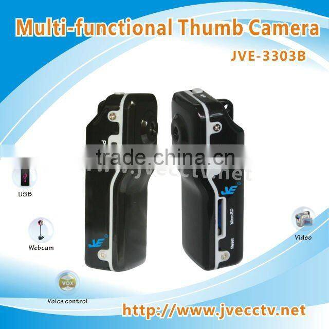 JVE-3303B 720*480 Mini camcorder, Digital Voice Recorder ,voice control camera recorder