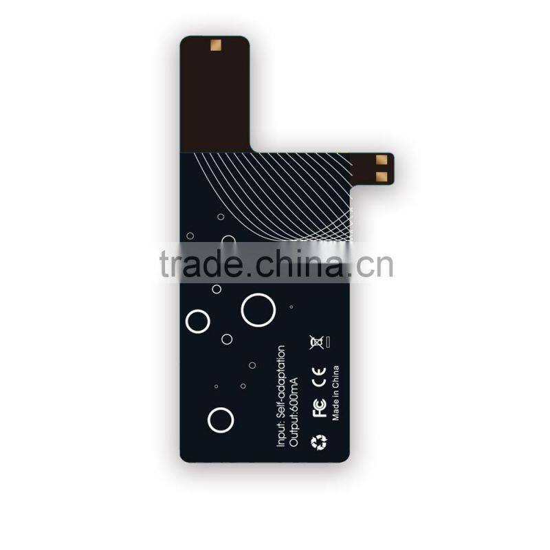 qi standard mobile wireless charger receiver coil for Samsung note4