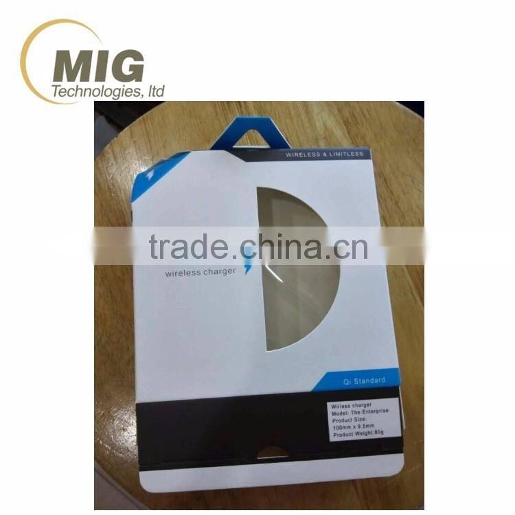 2016 NEW square transparent wireless charger DC5V for sony xperia z4 charger for sony z4