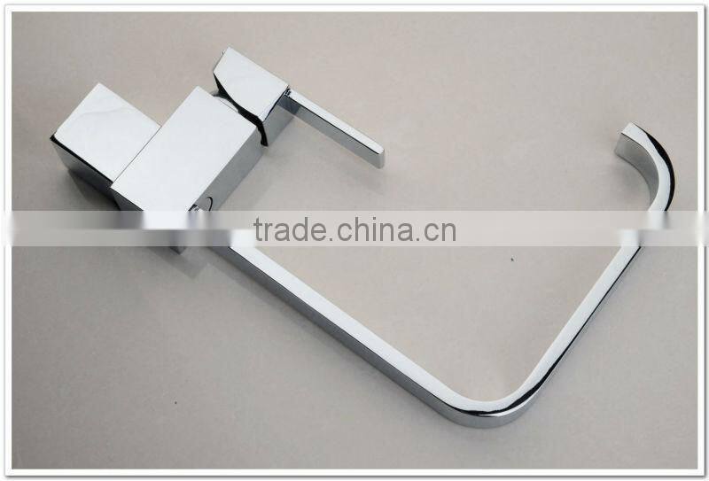 Deck Mounted Kitchen Sink Mixer Tap With Swivel Spout QH0718