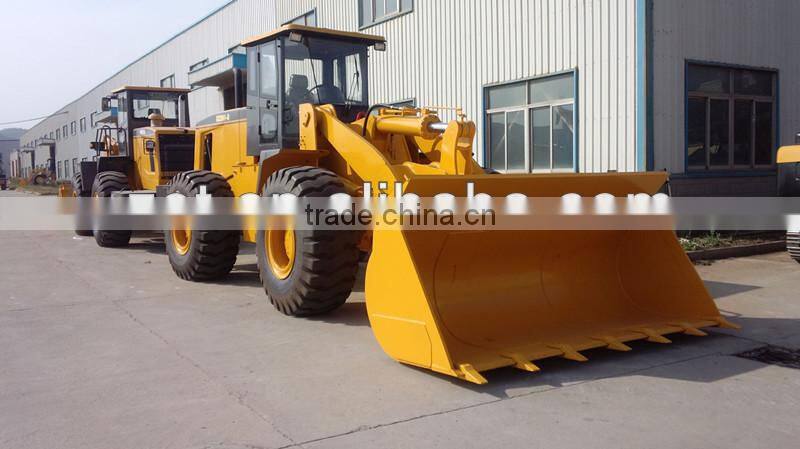 6t wheel loader with CUMMINS engine, ZF transmission