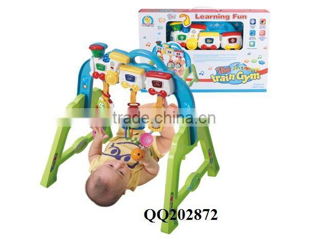 Plastic funny baby toy musical bed bell