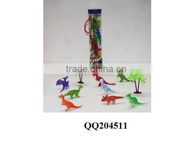 5pcs plastic dinosaur set