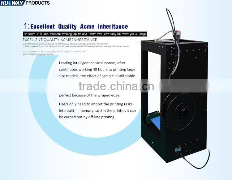 2015 New Product High Quality wax jet 3d printer for investment casting automatic 3d printer ABS, PLA